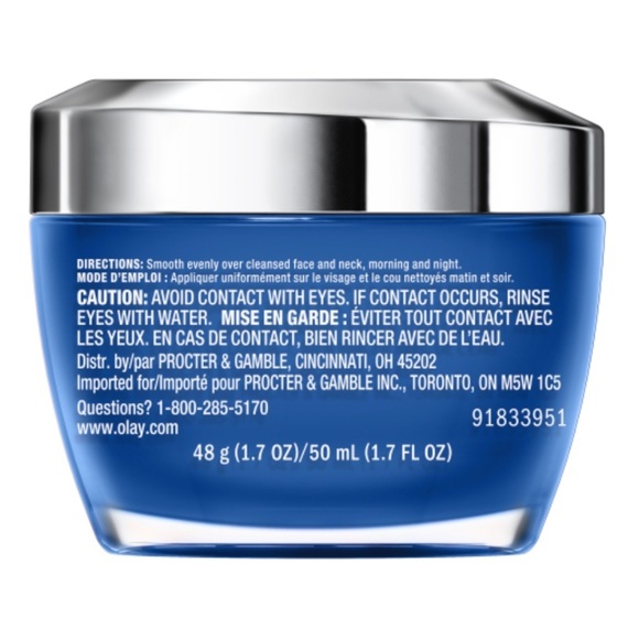 Olay Regenerist Hyaluronic + Peptide 24 Gel Face Moisturizer, 1.7 oz - Picture 3 of 5